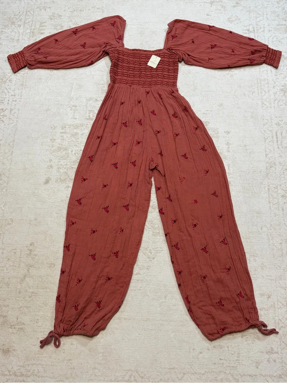 Free People smocked bodice